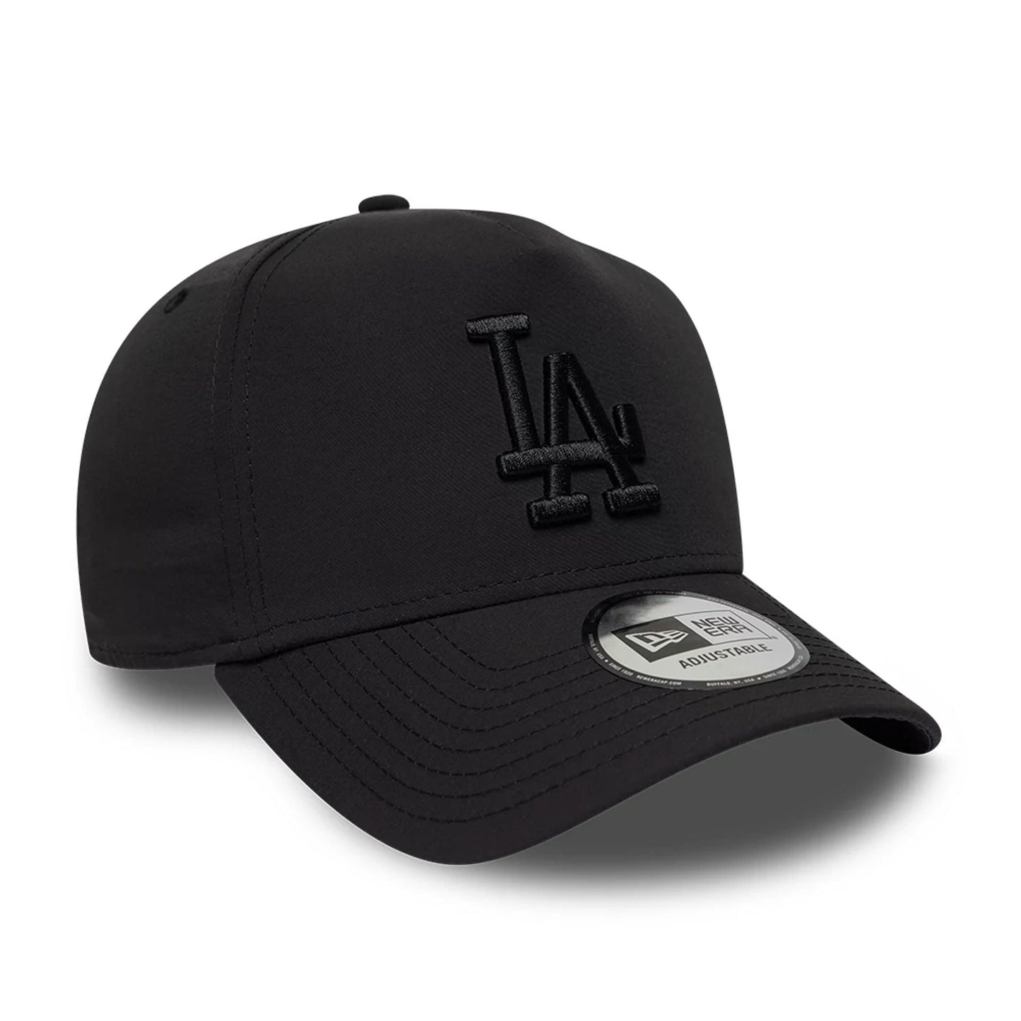 LA Dodgers MLB Recycled Black On Black 9FORTY A-Frame Adjustable Cap
