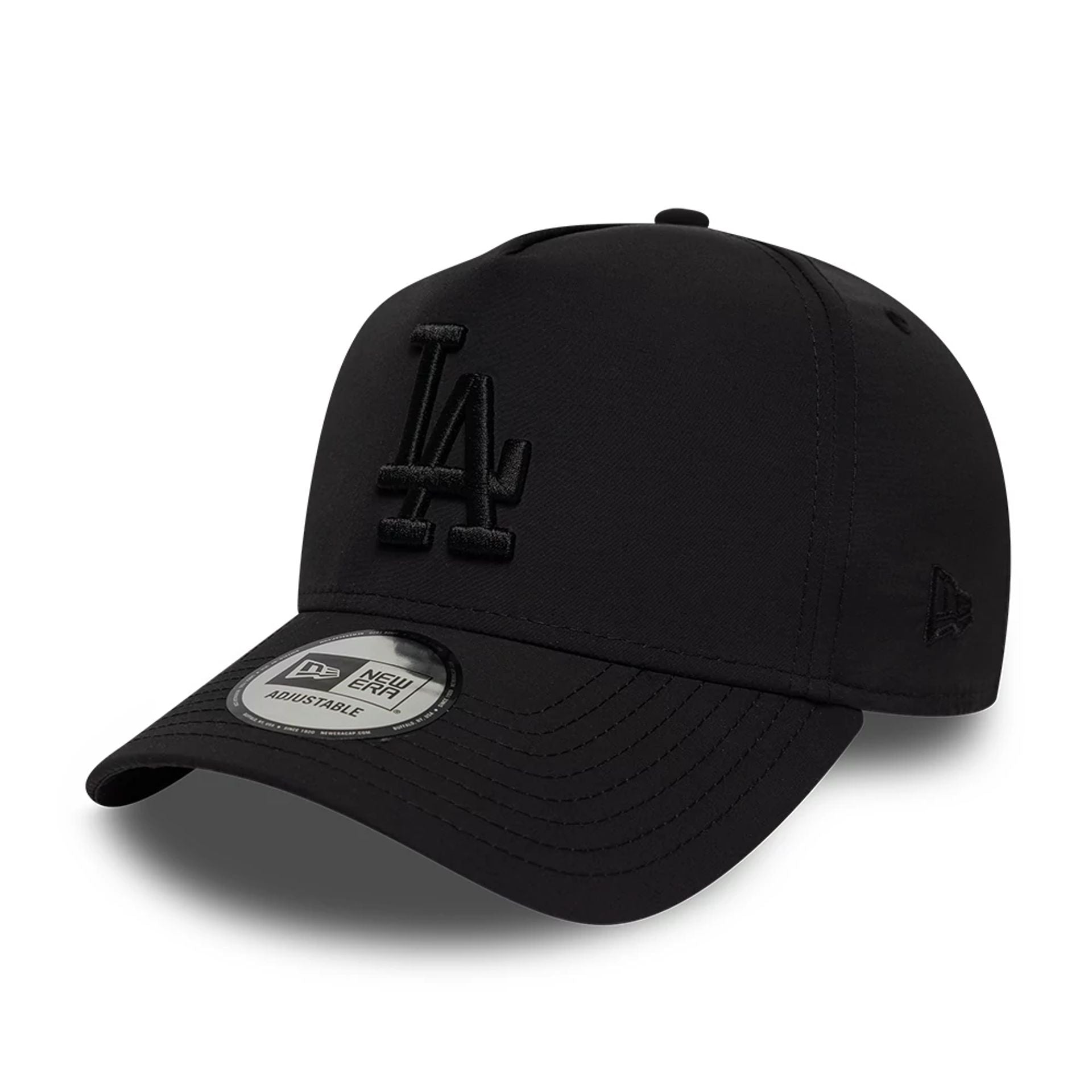 LA Dodgers MLB Recycled Black On Black 9FORTY A-Frame Adjustable Cap