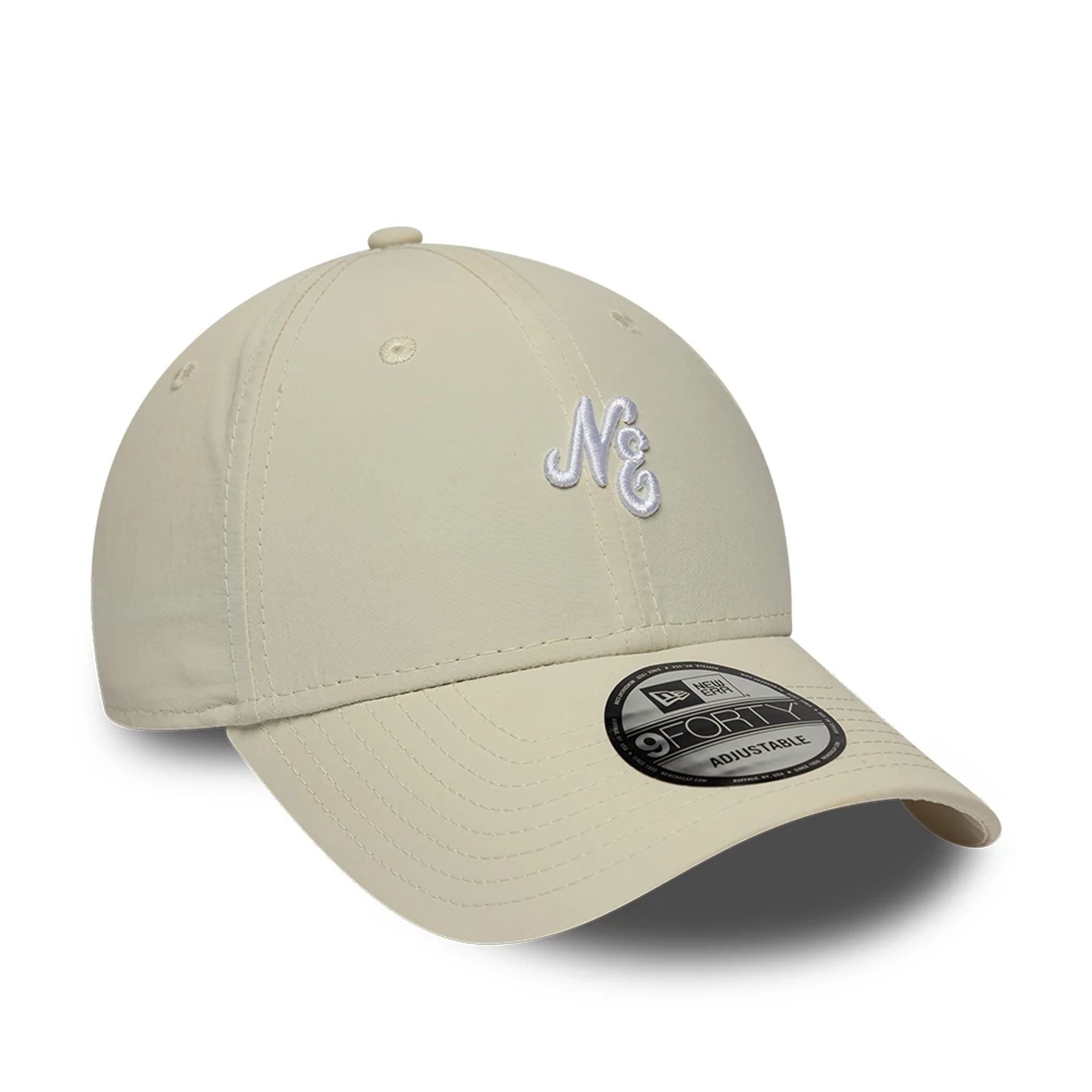 New Era Mini Logo Recycled Light Beige 9FORTY Adjustable Cap