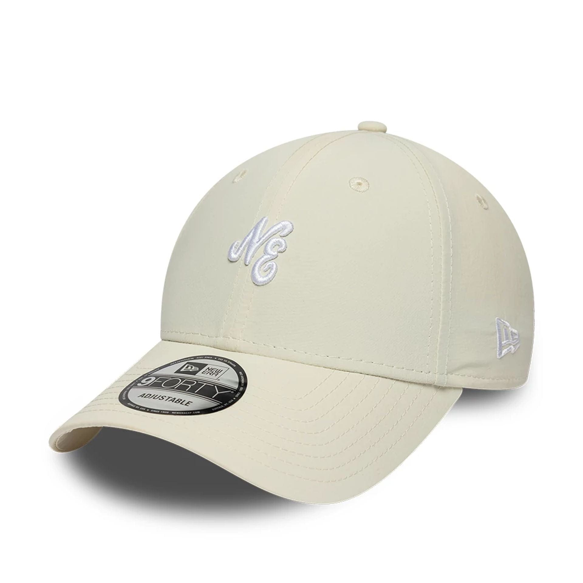 New Era Mini Logo Recycled Light Beige 9FORTY Adjustable Cap