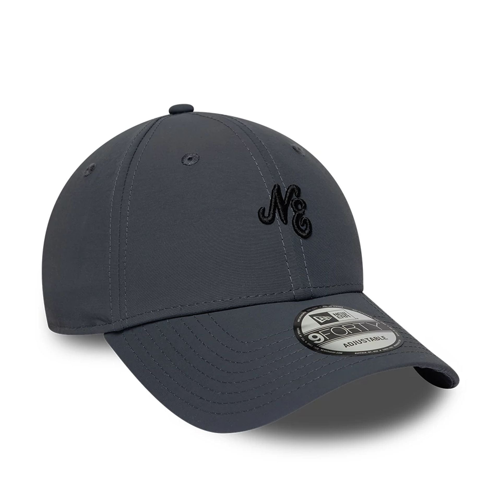 New Era Mini Logo Recycled Dark Grey 9FORTY Adjustable Cap