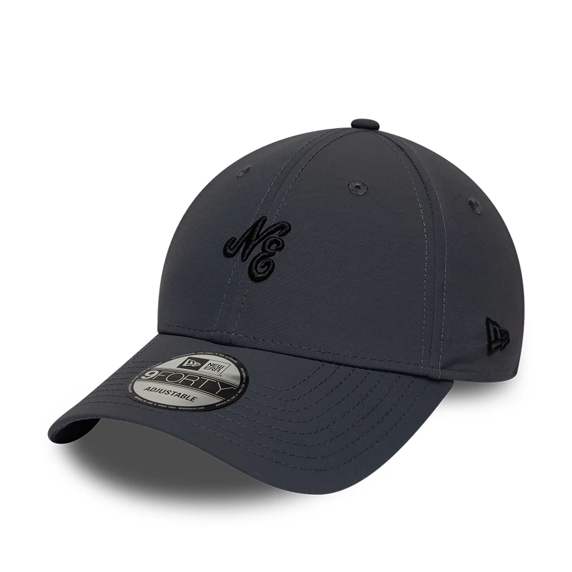 New Era Mini Logo Recycled Dark Grey 9FORTY Adjustable Cap