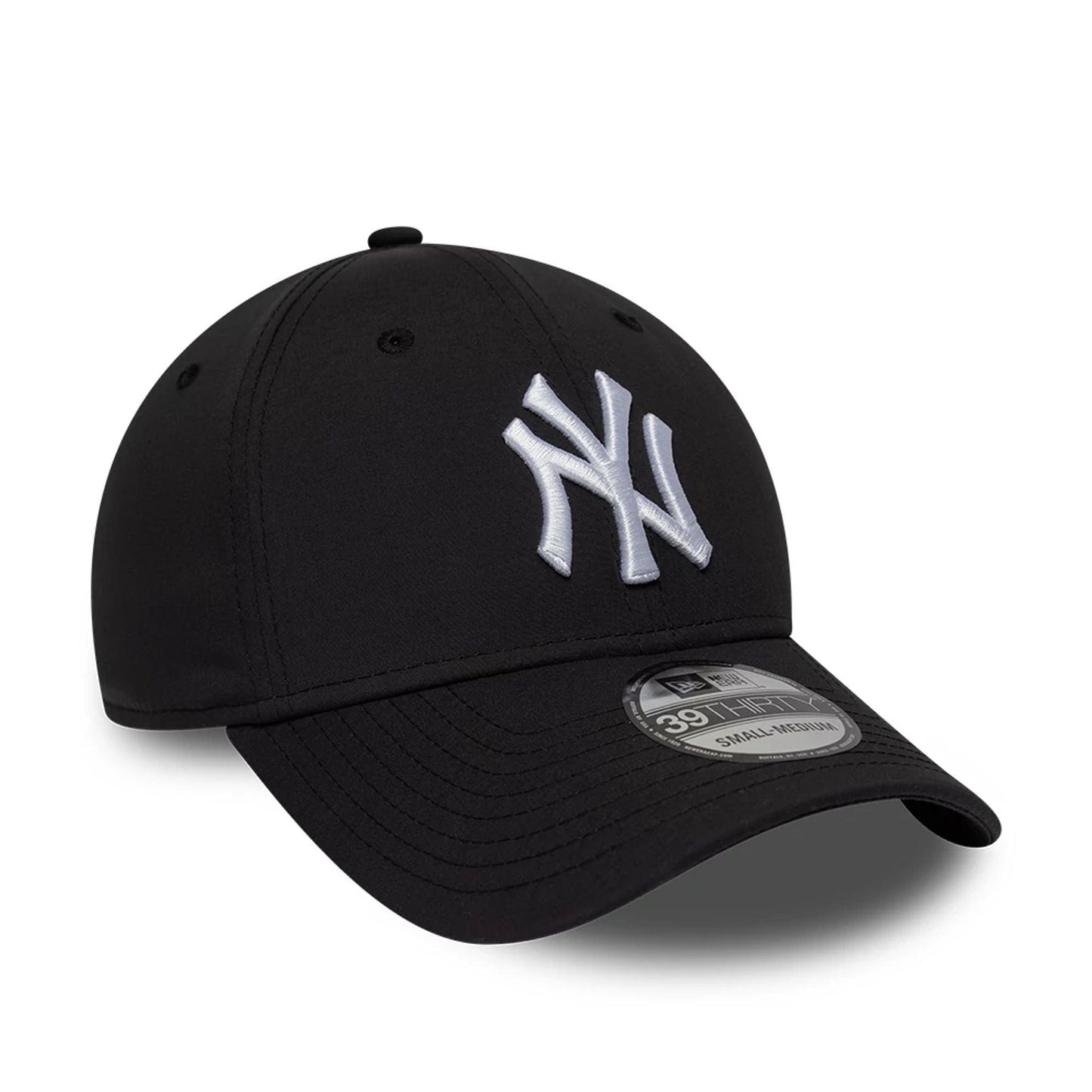 New York Yankees MLB Recycled Black 39THIRTY Stretch Fit Cap