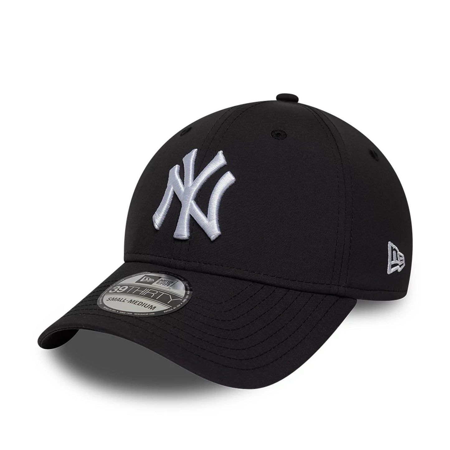 New York Yankees MLB Recycled Black 39THIRTY Stretch Fit Cap