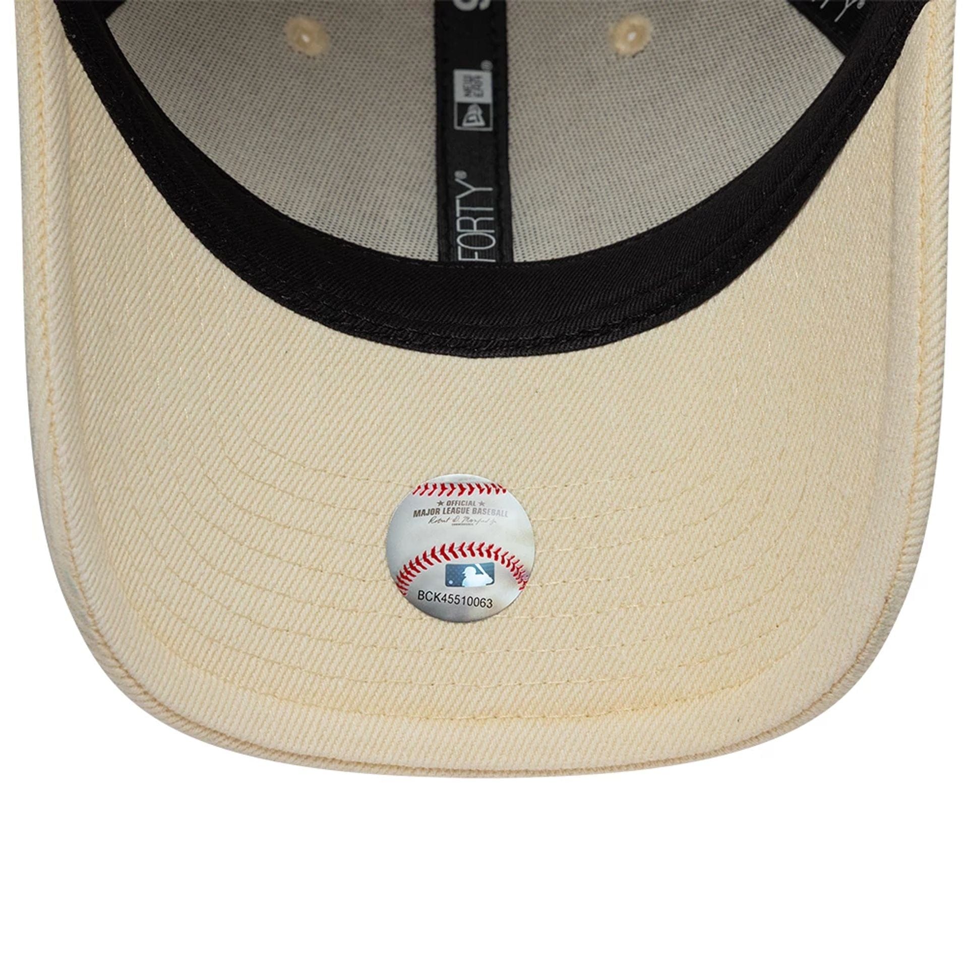 New York Mets MLB Washed Denim Light Beige 9FORTY Adjustable Cap