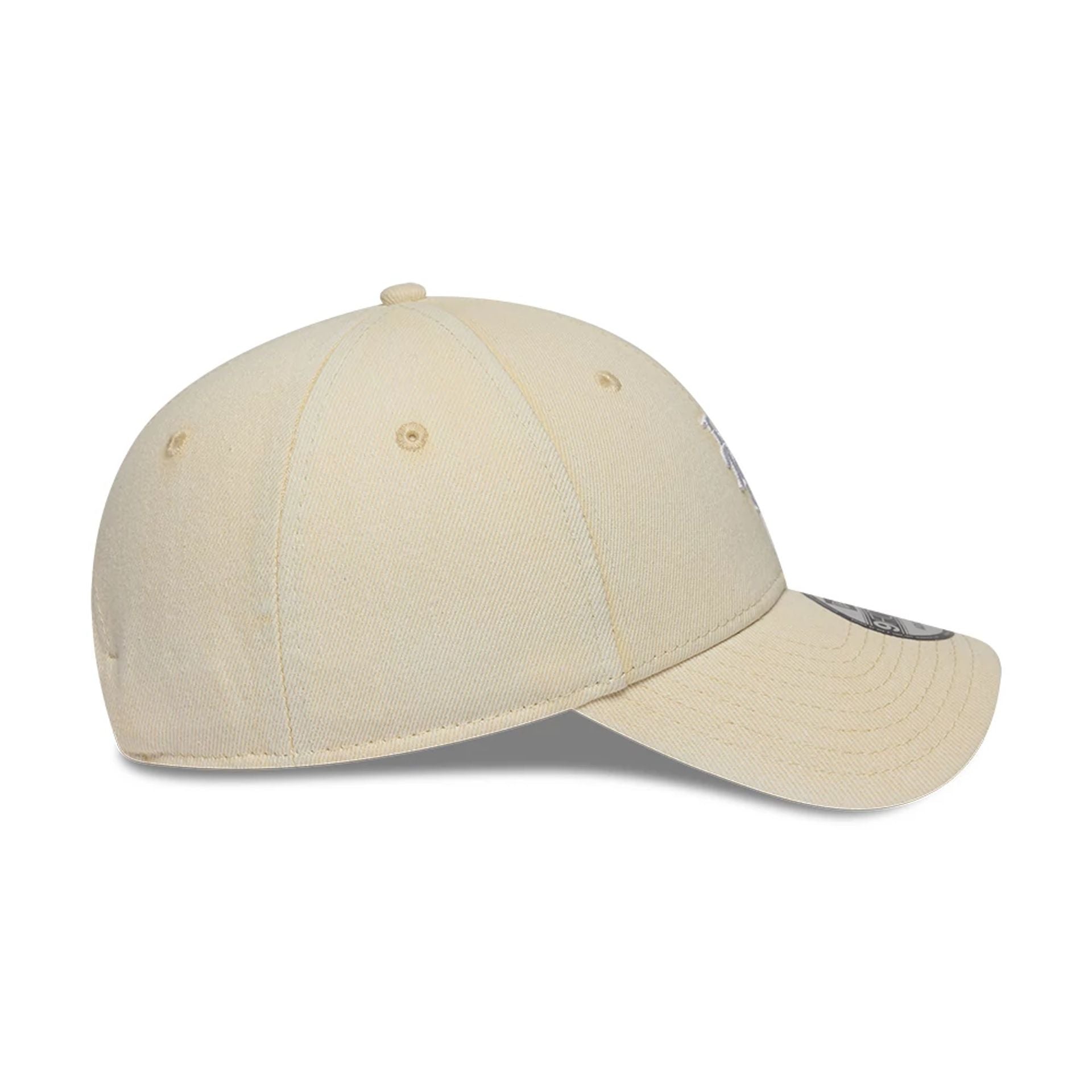 New York Mets MLB Washed Denim Light Beige 9FORTY Adjustable Cap