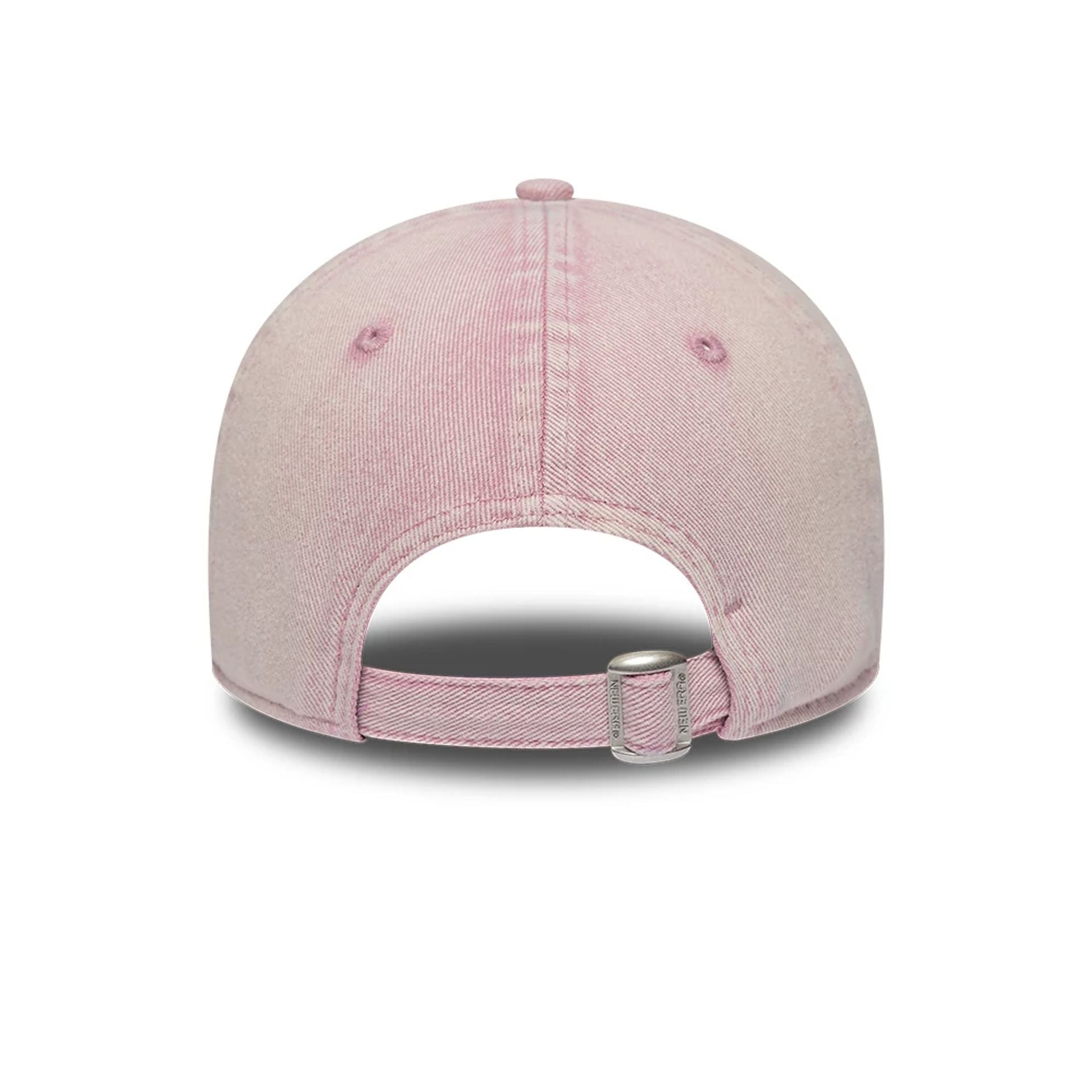 LA Dodgers MLB Washed Denim Pastel Pink 9FORTY Adjustable Cap