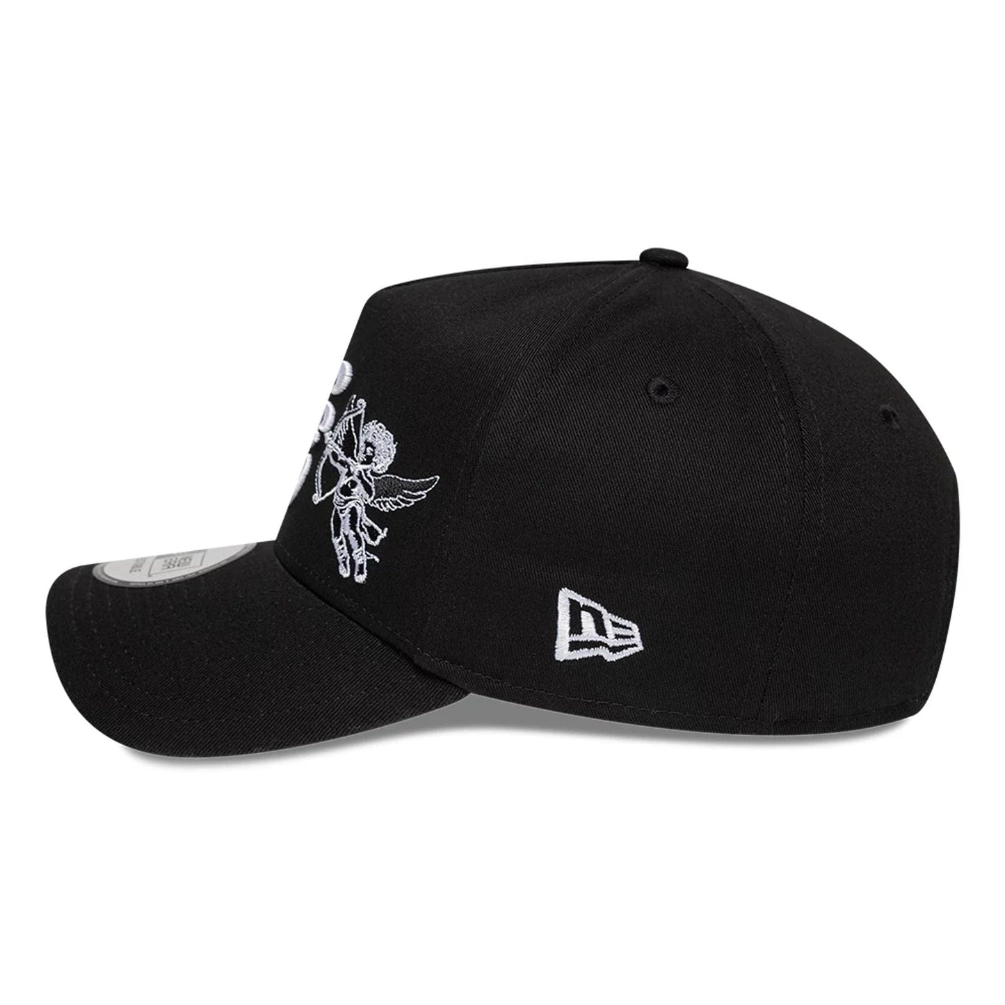 New Era Cherub Black 9FORTY A-Frame Adjustable Cap