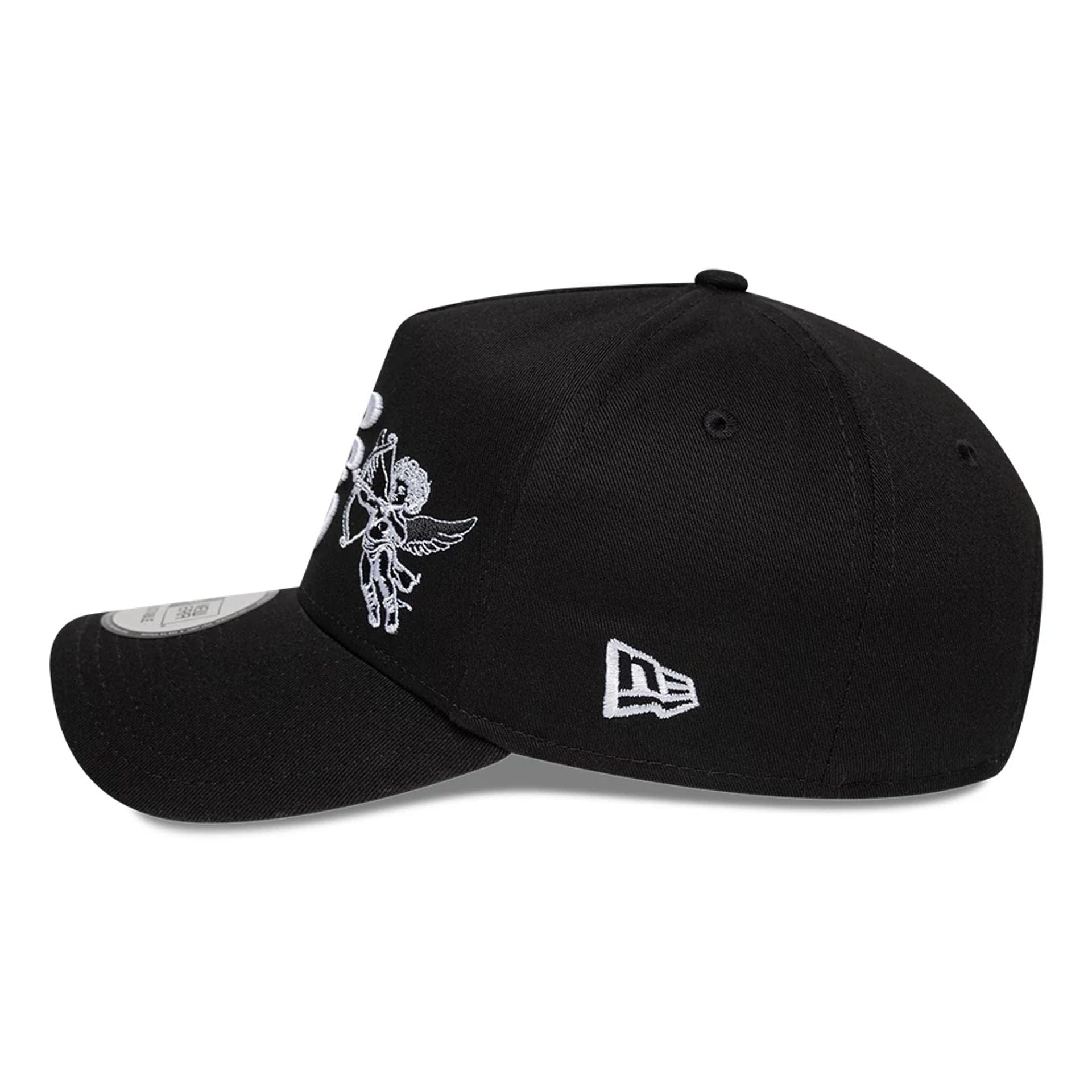 New Era Cherub Black 9FORTY A-Frame Adjustable Cap