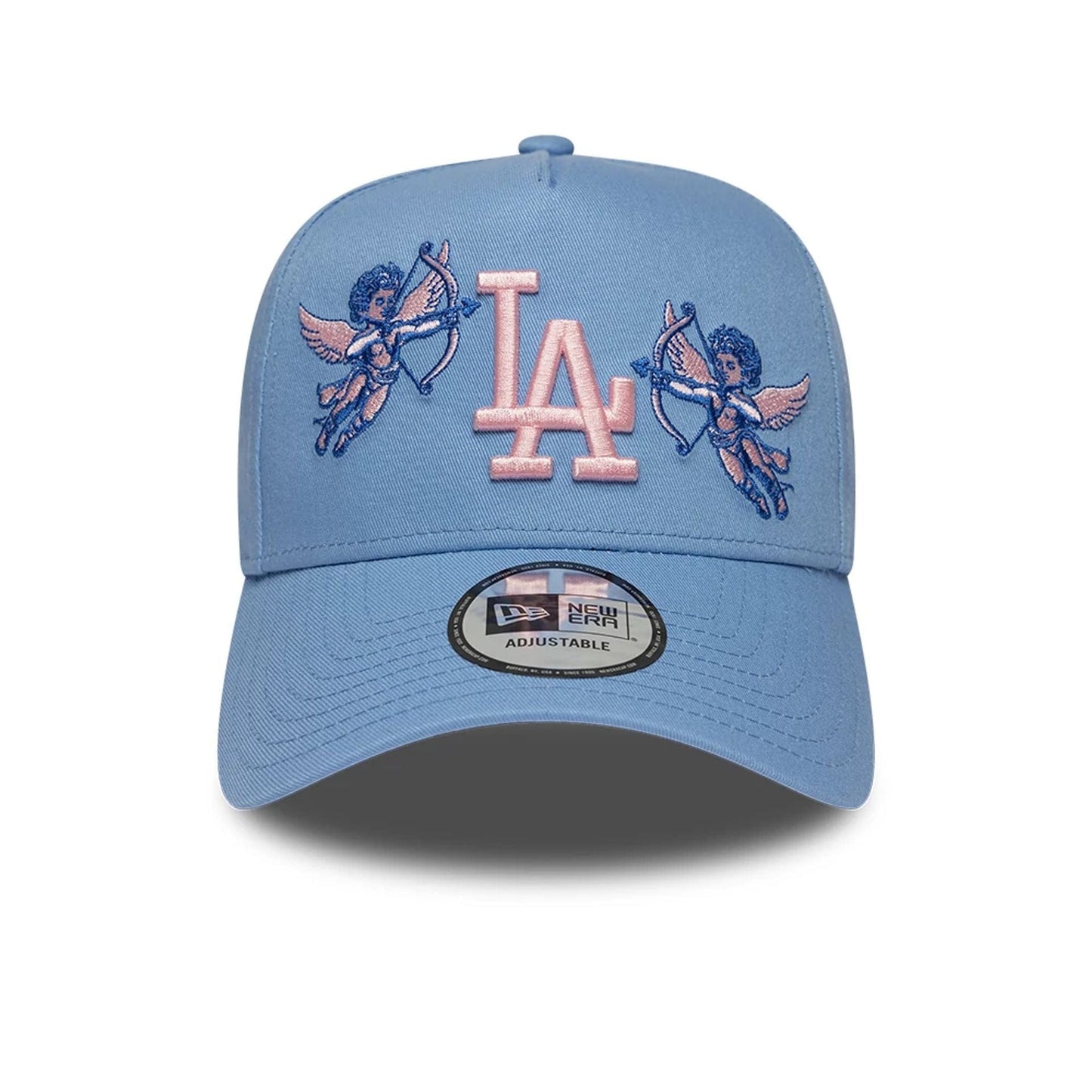 LA Dodgers MLB Cherub Pastel Blue 9FORTY A-Frame Adjustable Cap