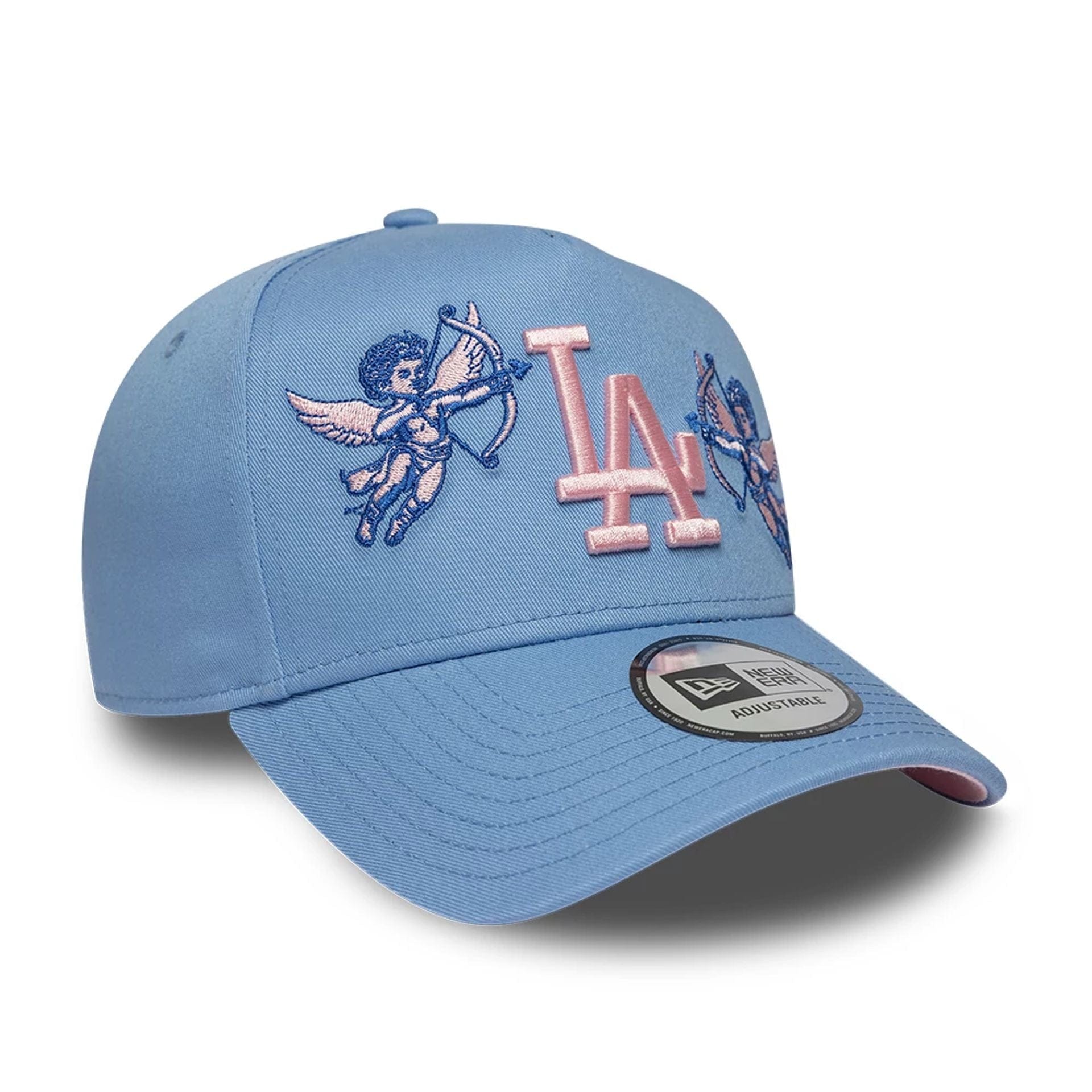 LA Dodgers MLB Cherub Pastel Blue 9FORTY A-Frame Adjustable Cap