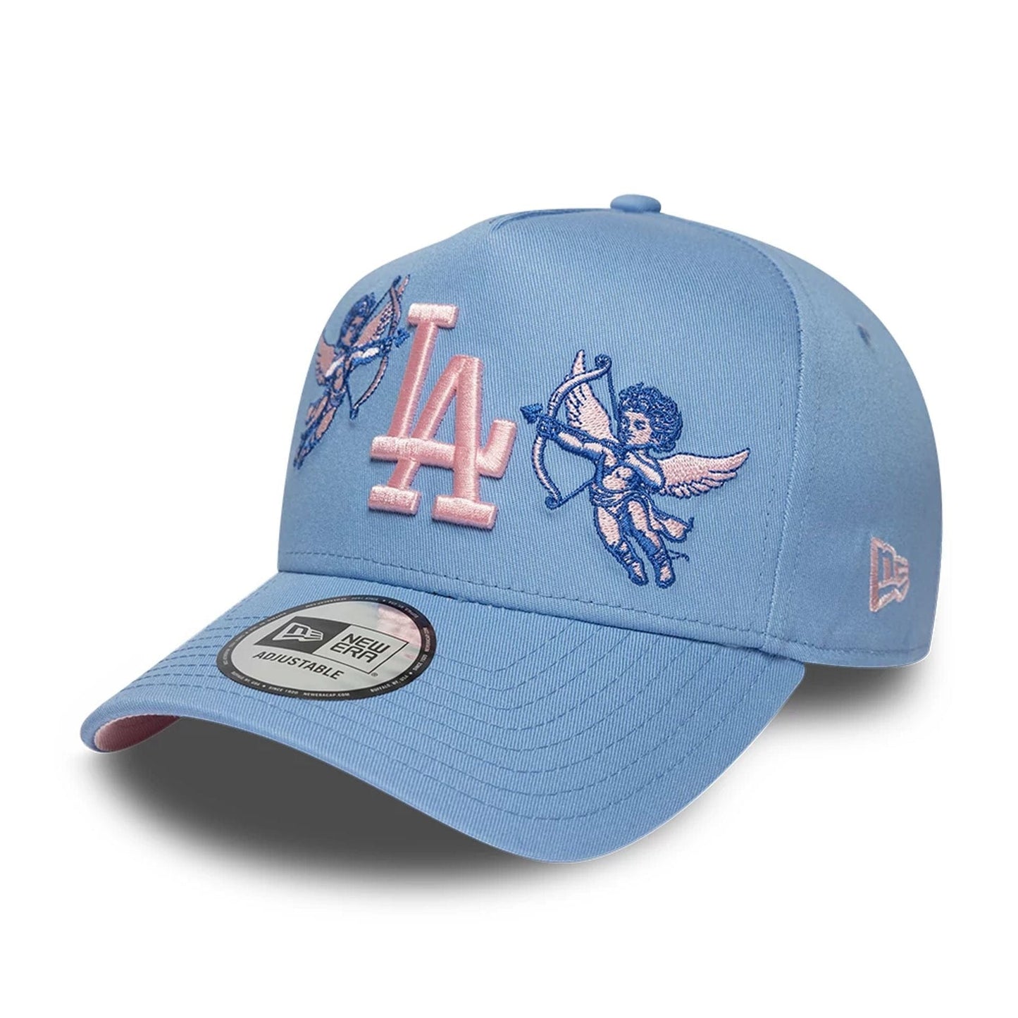 LA Dodgers MLB Cherub Pastel Blue 9FORTY A-Frame Adjustable Cap