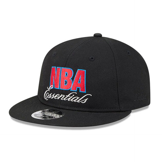FOG x NBA Logo Black Retro Crown 9FIFTY Snapback Adjustable Cap