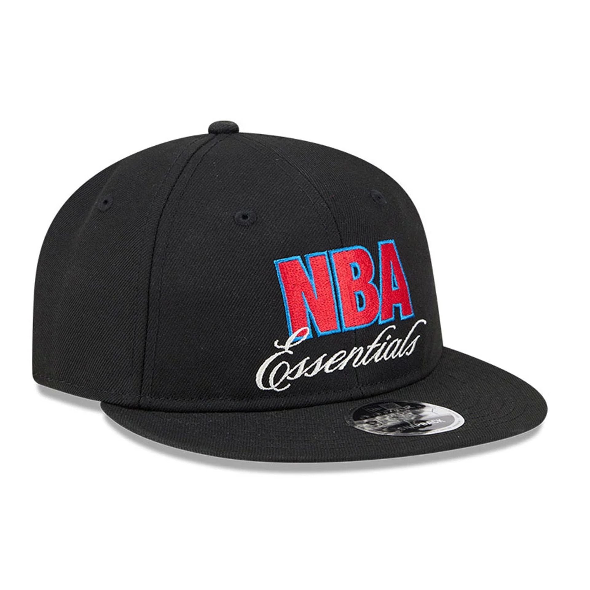FOG x NBA Logo Black Retro Crown 9FIFTY Snapback Adjustable Cap