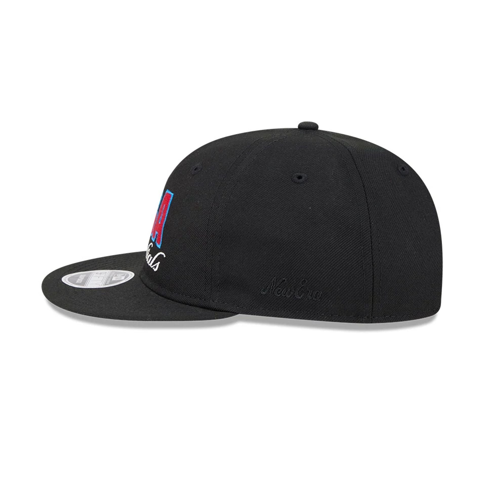 FOG x NBA Logo Black Retro Crown 9FIFTY Snapback Adjustable Cap