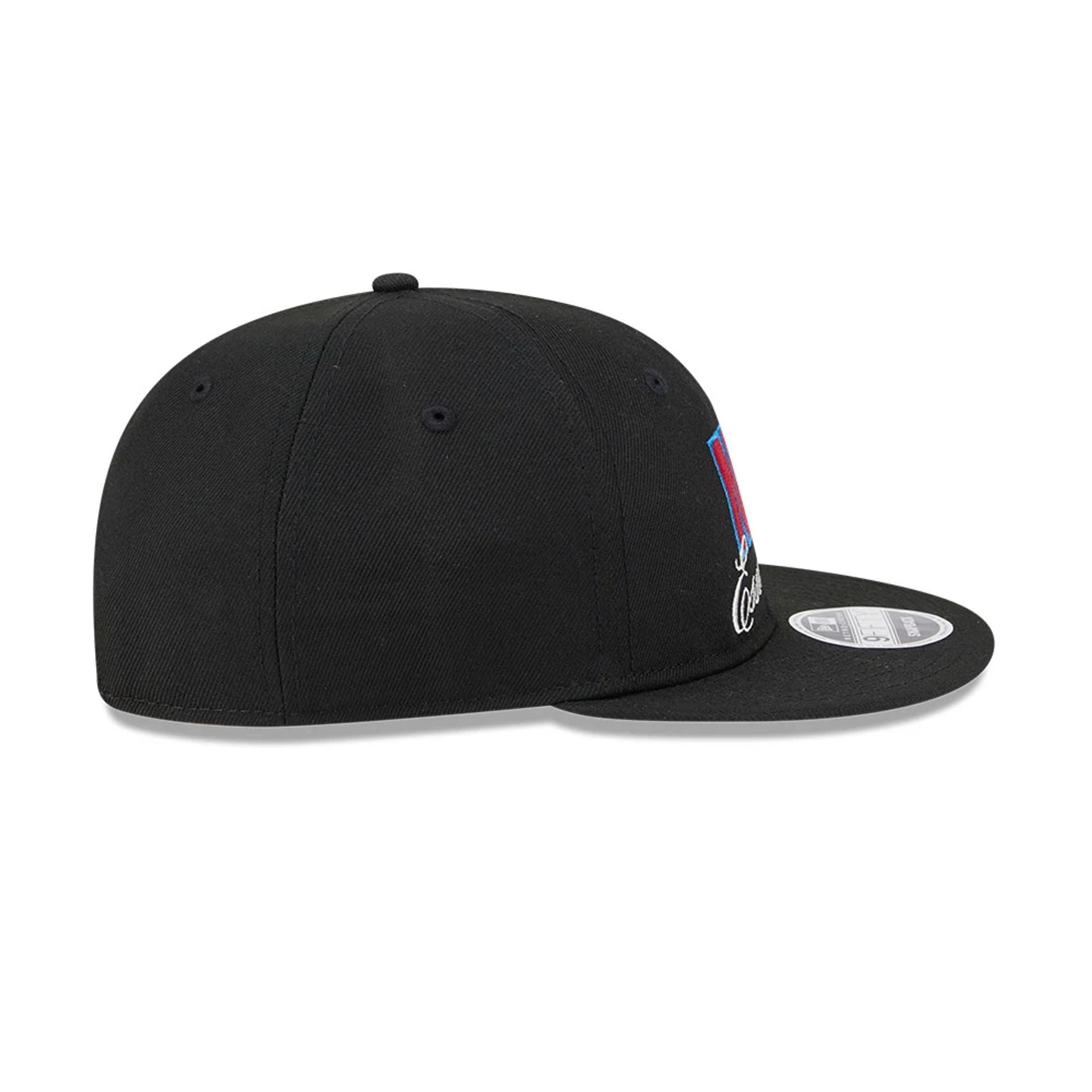 FOG x NBA Logo Black Retro Crown 9FIFTY Snapback Adjustable Cap