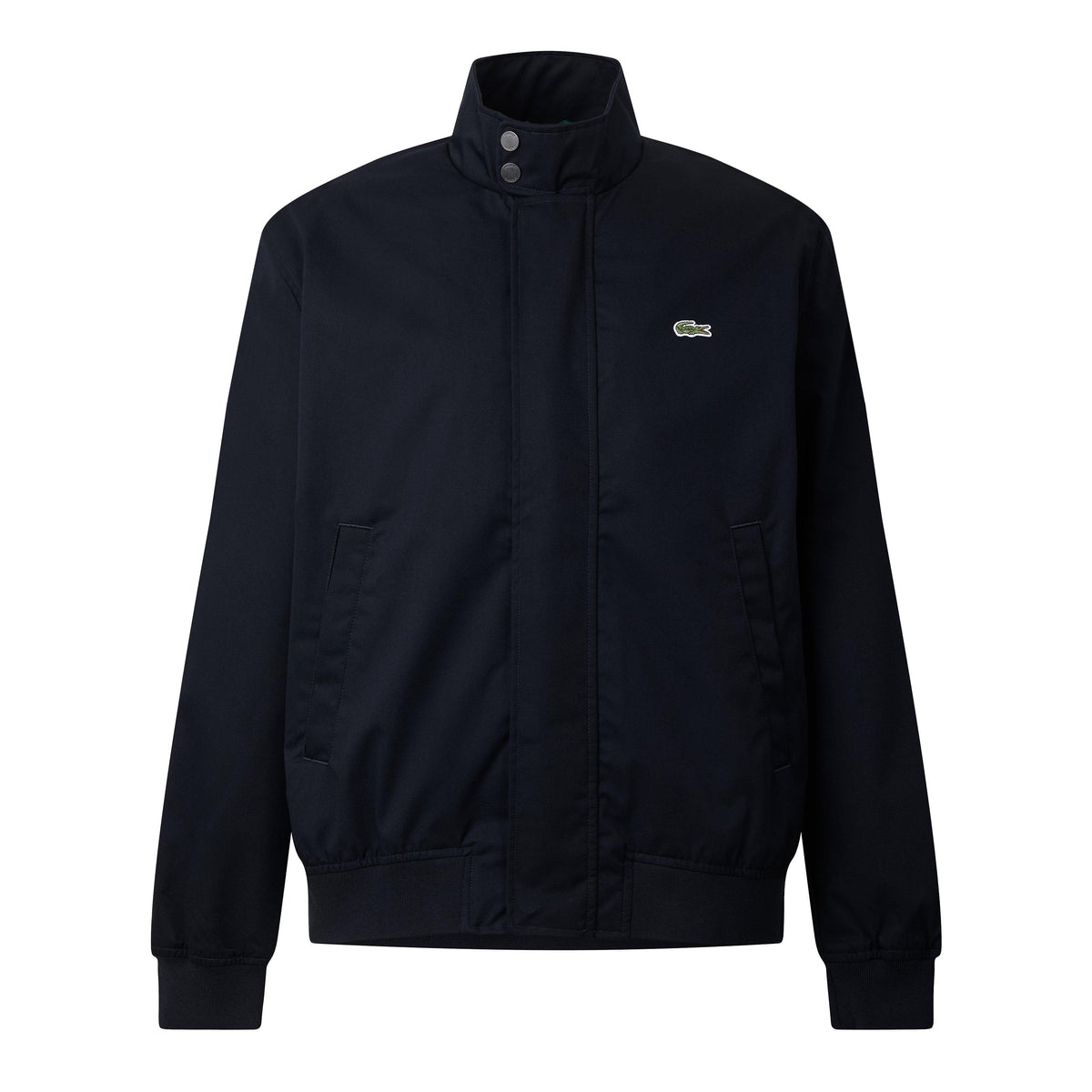 Lacoste Men's Twill Cotton Long Sleeve Harrington Jacket