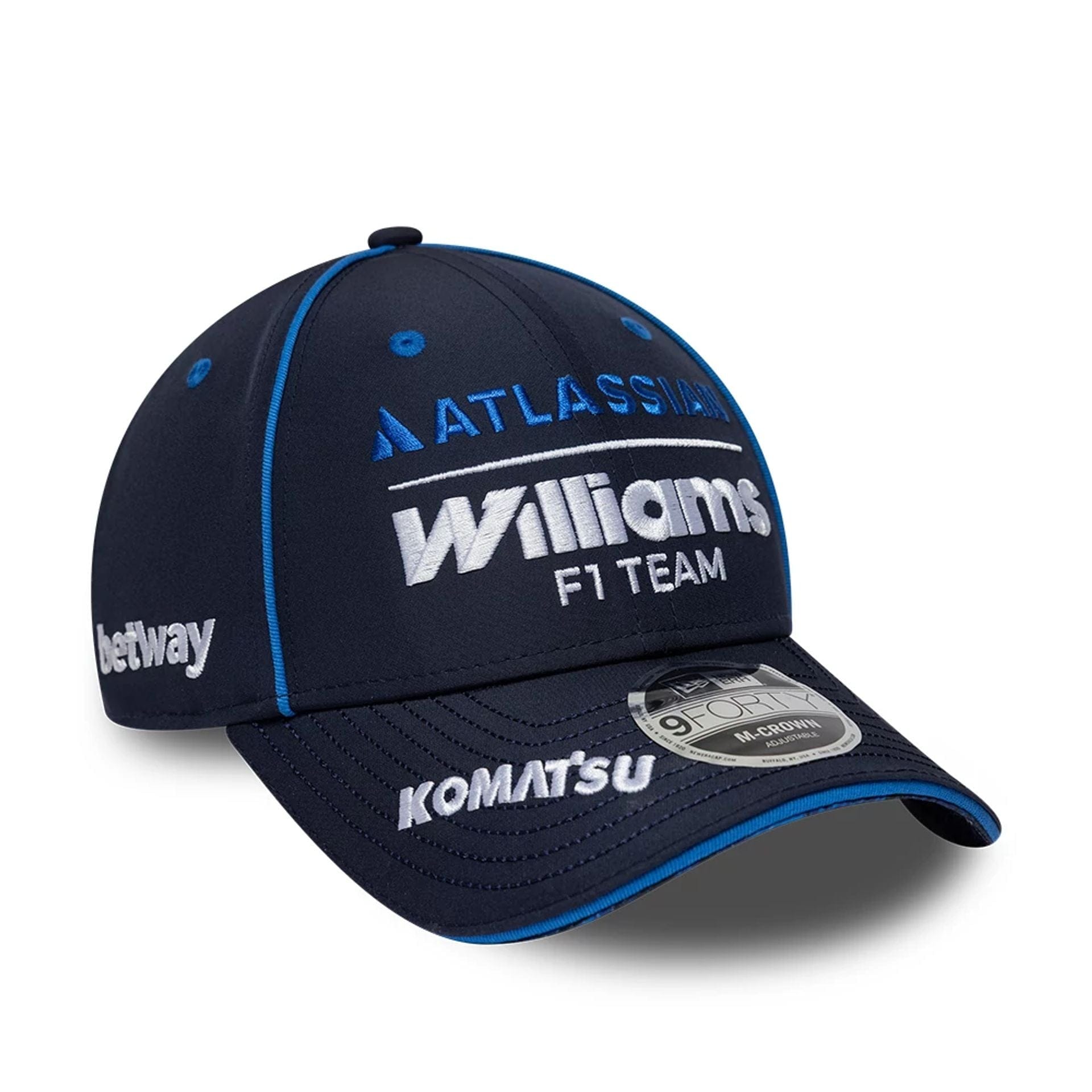 Williams Team Navy 9FORTY M-Crown Adjustable Cap – Interactive Group