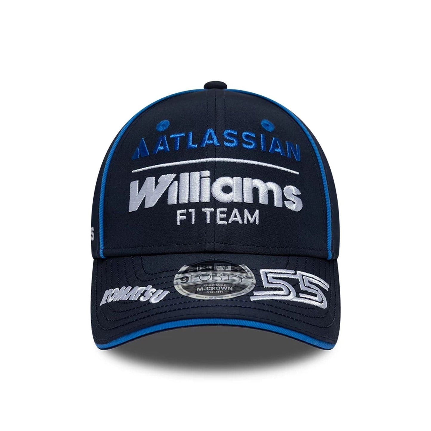 Youth Williams Carlos Sainz Navy 9FORTY M-Crown Adjustable Cap