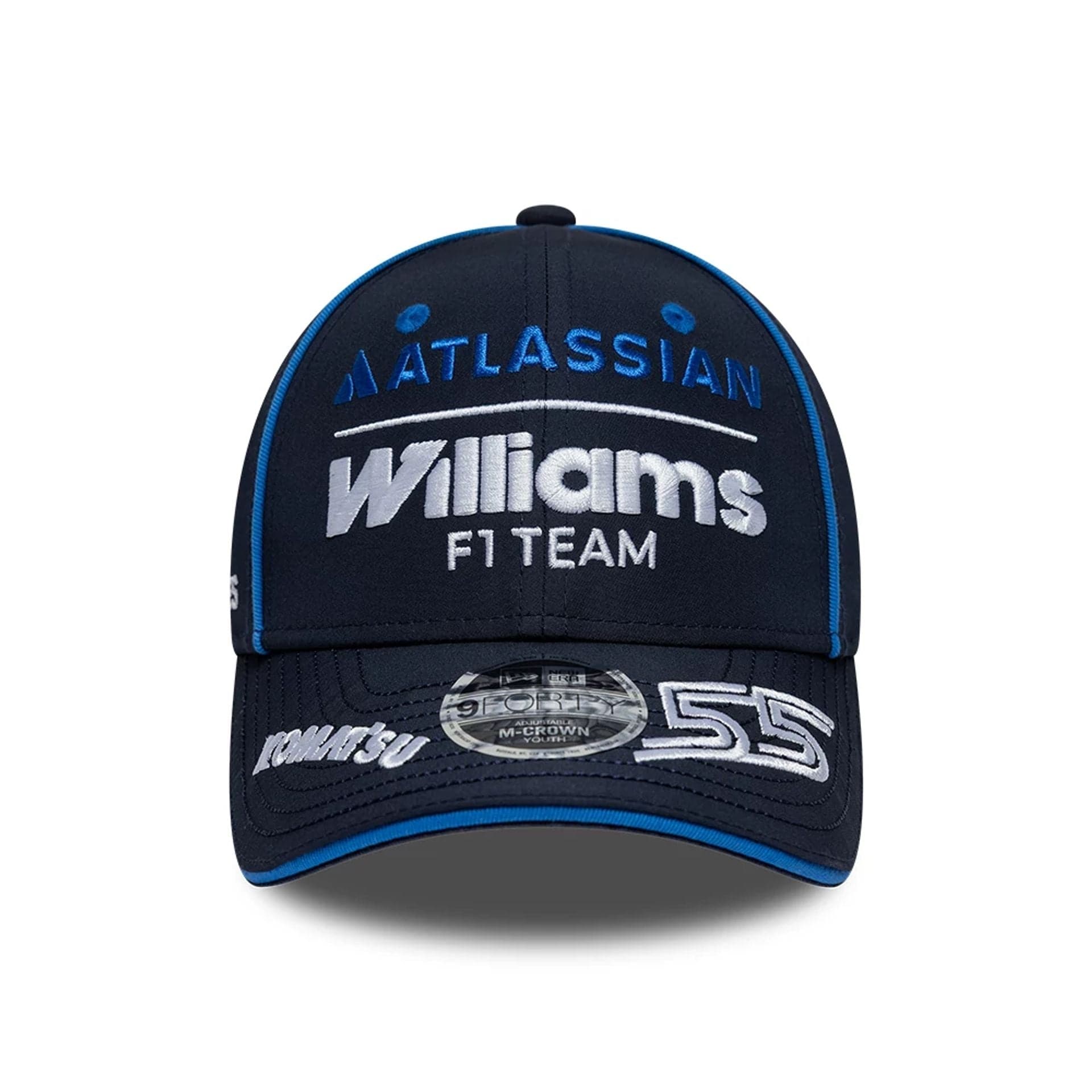 Youth Williams Carlos Sainz Navy 9FORTY M-Crown Adjustable Cap