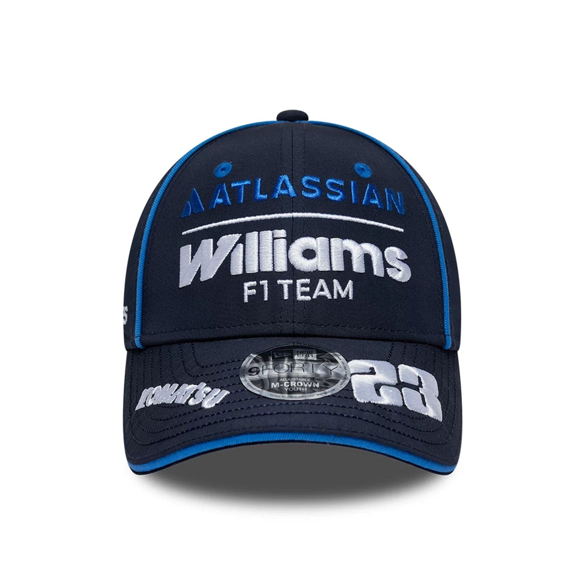 Youth Williams Alex Albon Navy 9FORTY M-Crown Adjustable Cap