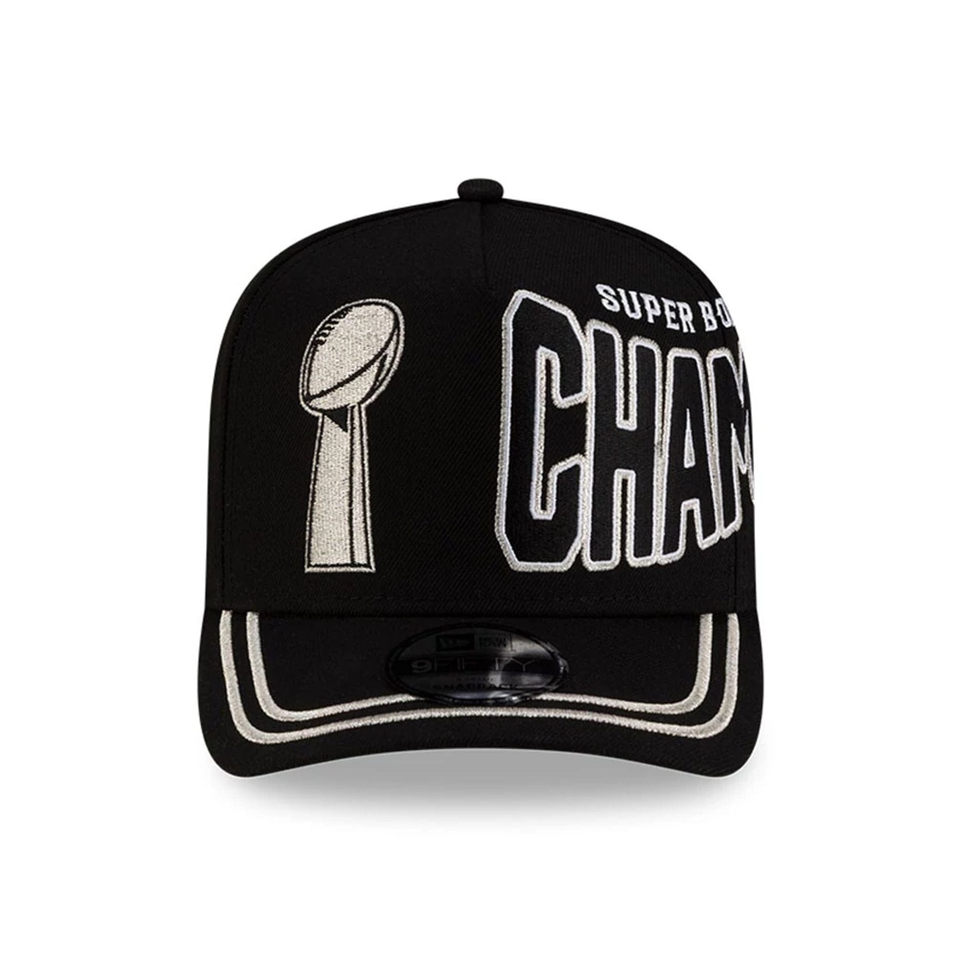 Seattle Seahawks NFL Super Bowl 2026 Parade Black 9FIFTY A-Frame Snapback Cap