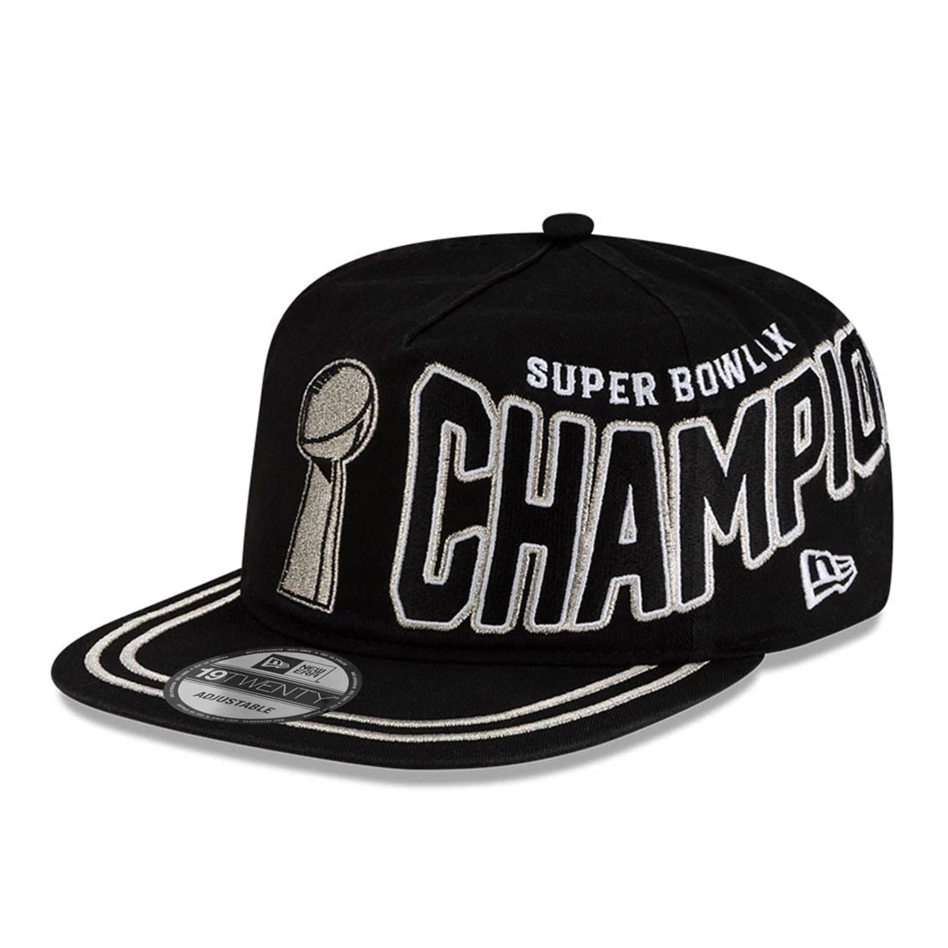Seattle Seahawks NFL Super Bowl 2026 Parade Black 19TWENTY Adjustable Cap