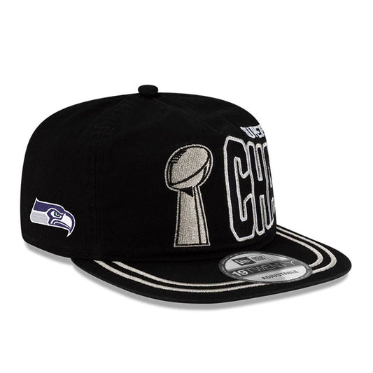 Seattle Seahawks NFL Super Bowl 2026 Parade Black 19TWENTY Adjustable Cap