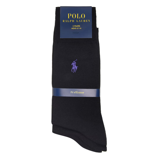 Men's 3 Pack Crew Socks