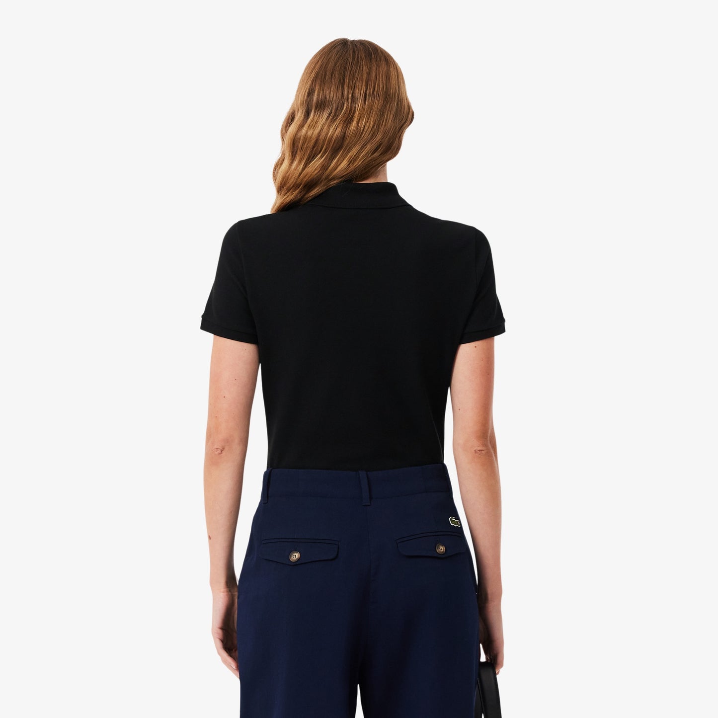 L.12.D Slim Fit Stretch Piqué Polo Shirt