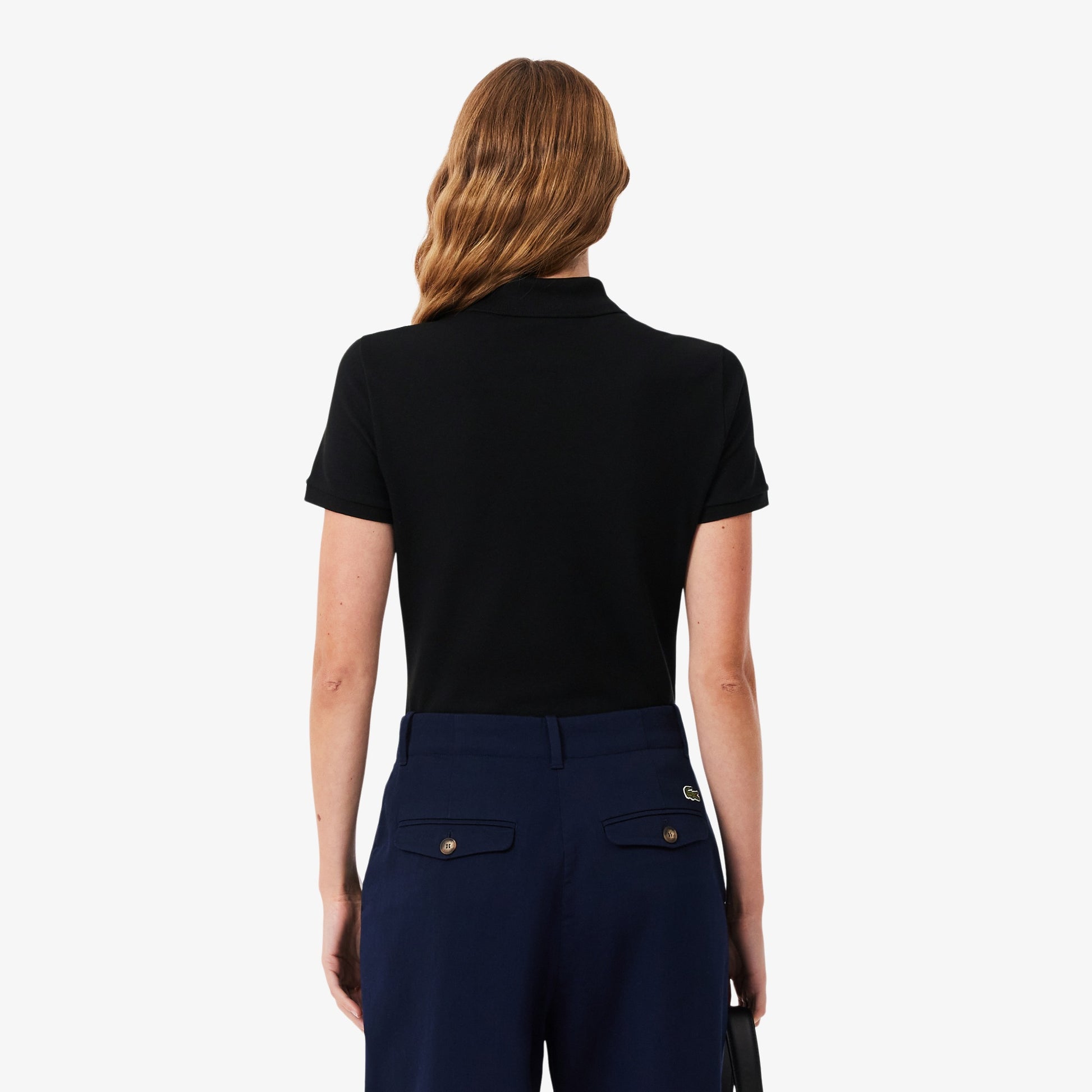 L.12.D Slim Fit Stretch Piqué Polo Shirt