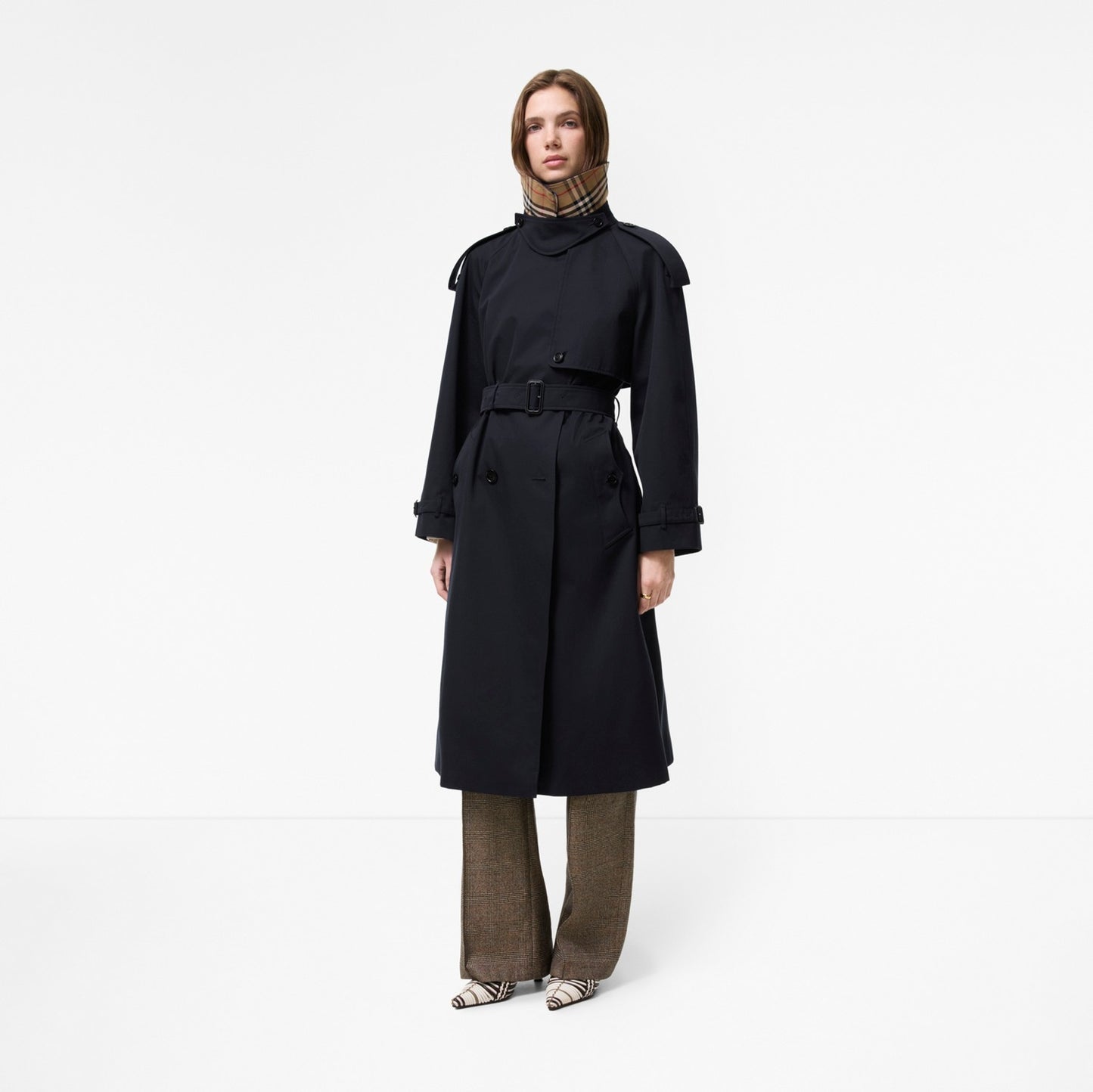 Long Gabardine Fitzrovia Trench Coat
