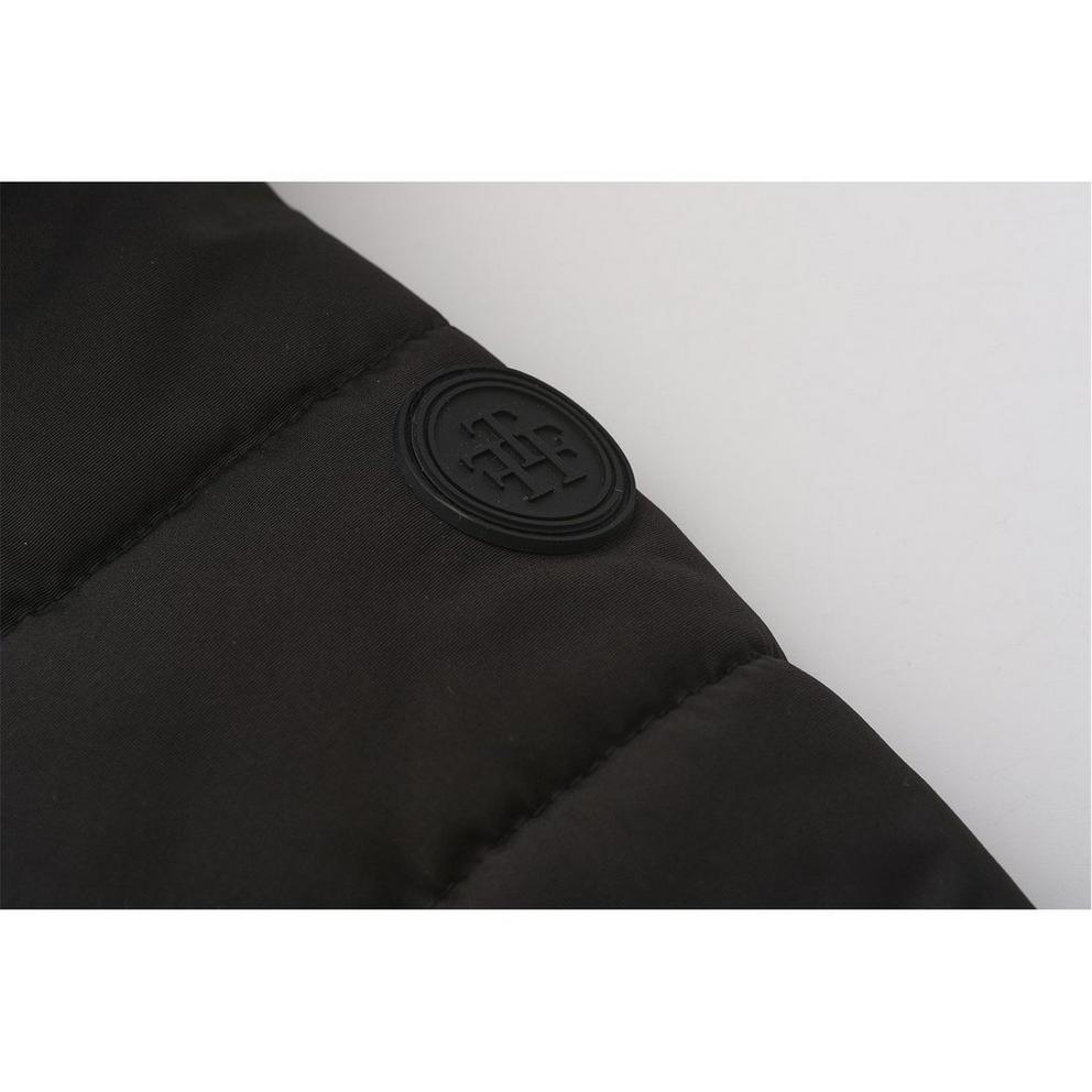 Faux Fur Hooded Long Sleeve Parka