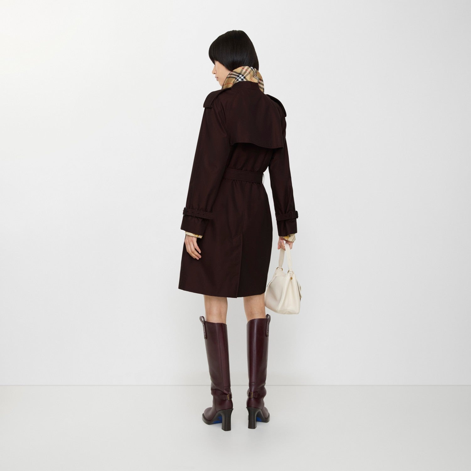Mid-length Gabardine Castleford Trench Coat