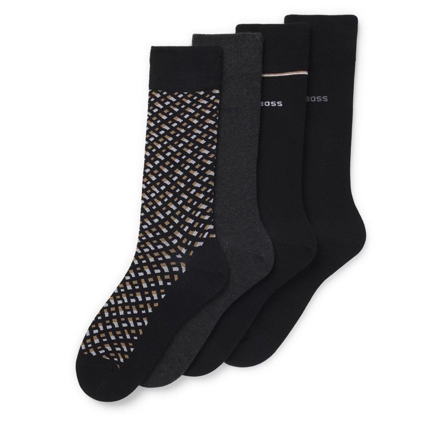4 Pack Crew Socks Gift Set