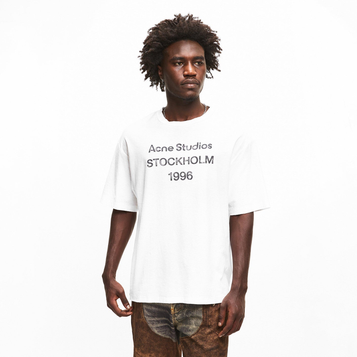 Acne Studios Mens 1996 Logo T-Shirt