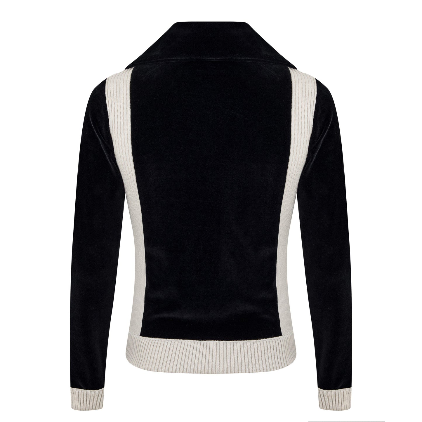 Valentino Men's Chez High-Neck Chenille Cotton Long Sleeve Softshell Jacket