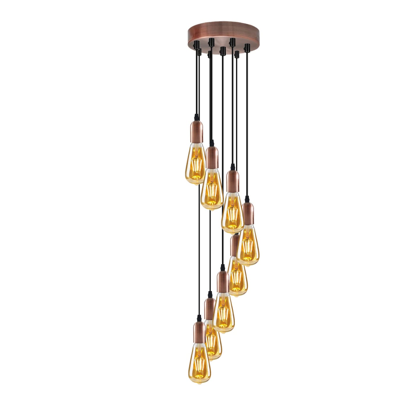 Modern Industrial Style Pendant Light Fitting ~6304 - Interactive Group