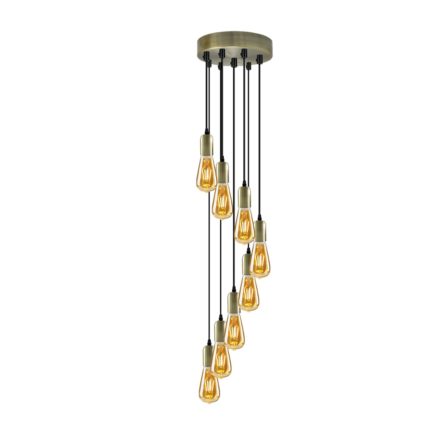 Modern Industrial Style Pendant Light Fitting ~6304 - Interactive Group