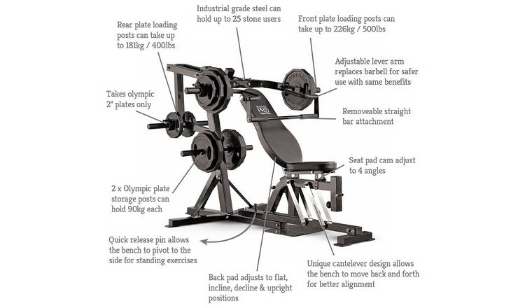 Marcy Pro PM4400 Leverage Home Multi Gym.