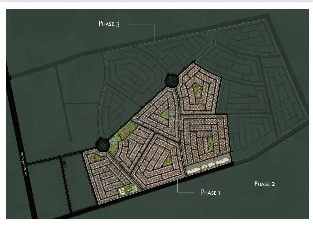 Devtraco Woodlands — Serviced Plots and Modern Homes For Sale — 24Hr Secured Gated Community — Essential Amenities and Facilities — Dawhenya Ghana