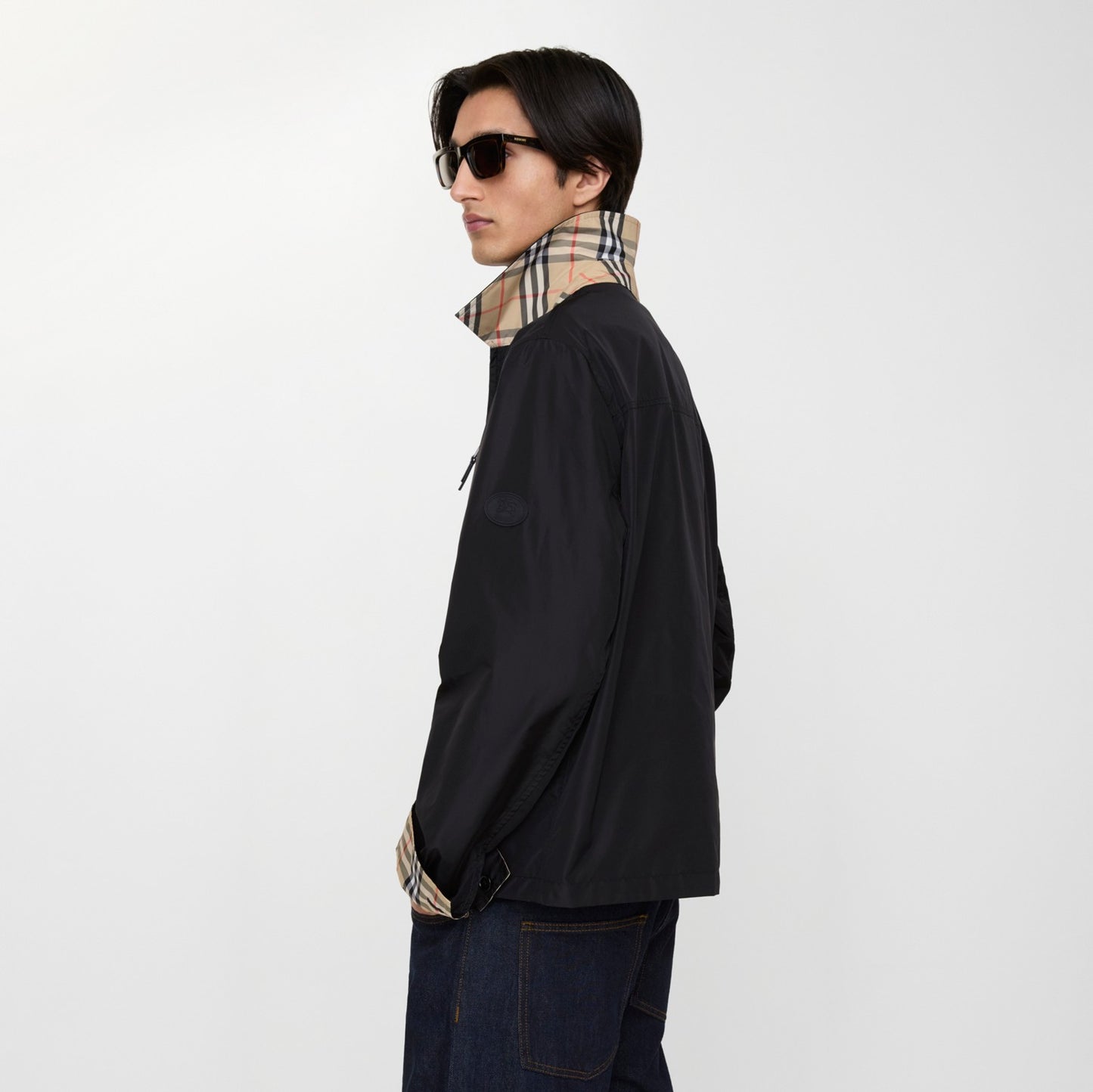 Reversible Nylon Bloomsbury Harrington Jacket