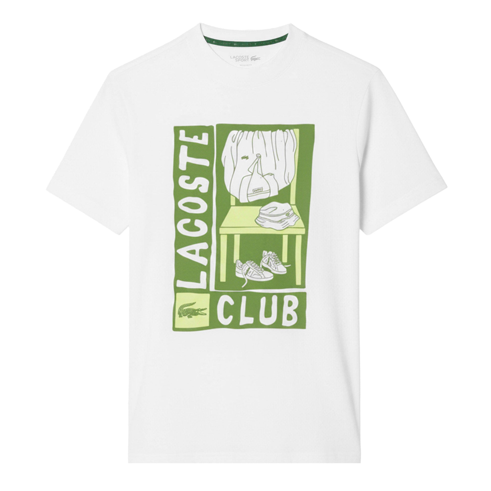 Lacoste Men's Short Sleeve Performance T-Shirt