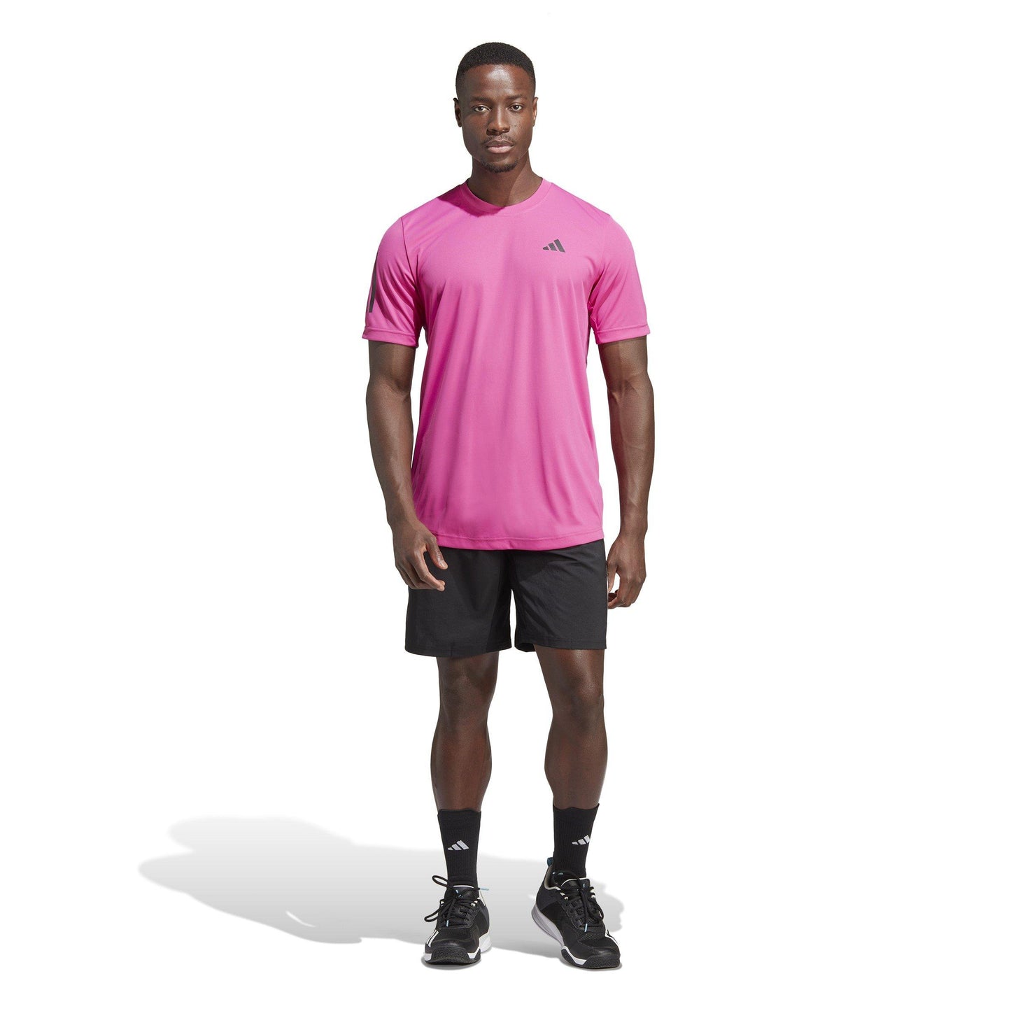 adidas Club 3 Stripe Shorts Mens