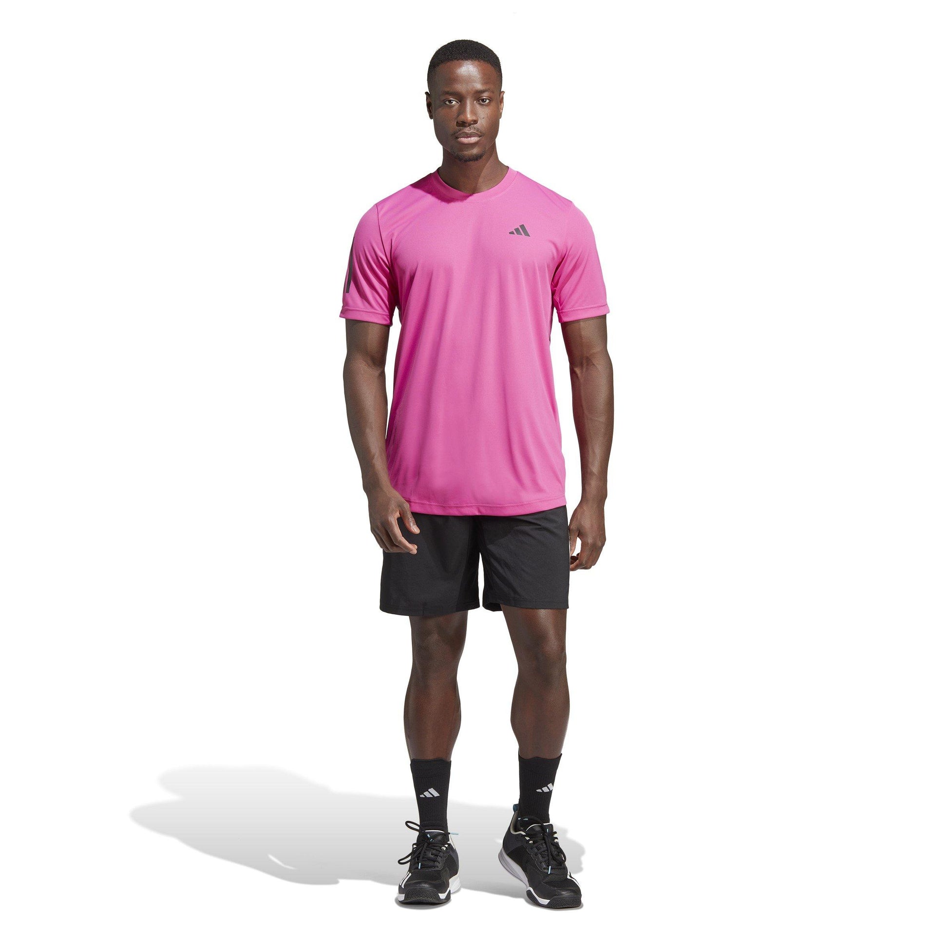 adidas Club 3 Stripe Shorts Mens