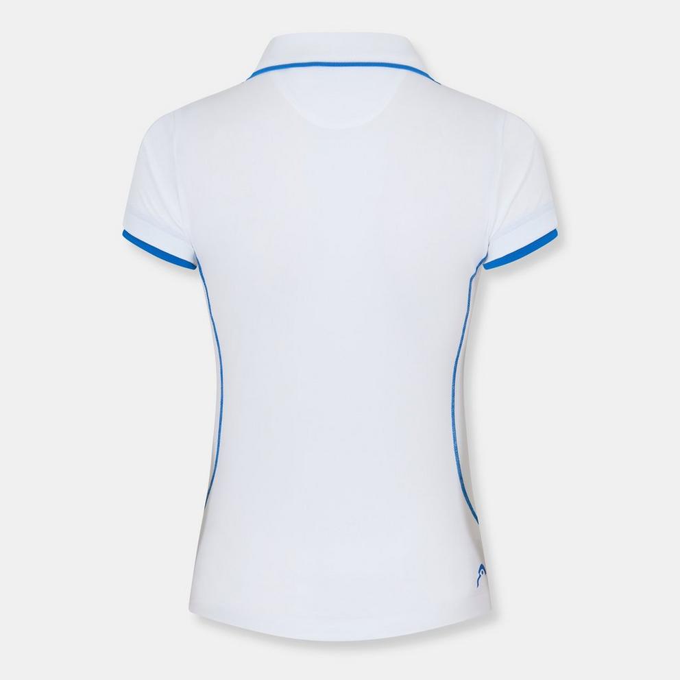 HEAD Women's Club Smu Italy Short Sleeve Performance Polo Shirt