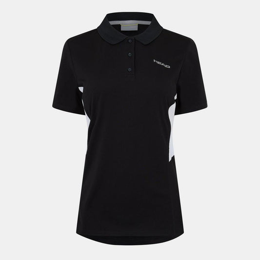 HEAD Women's Club Tech Short Sleeve Performance Polo Shirt