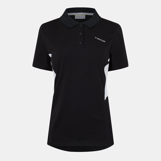 HEAD Women's Club Tech Short Sleeve Performance Polo Shirt