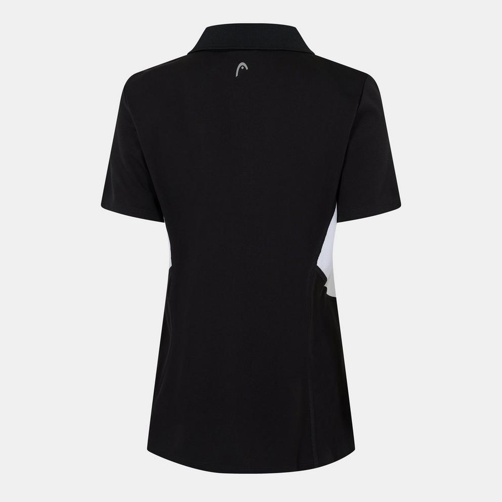 HEAD Women's Club Tech Short Sleeve Performance Polo Shirt