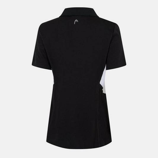 HEAD Women's Club Tech Short Sleeve Performance Polo Shirt